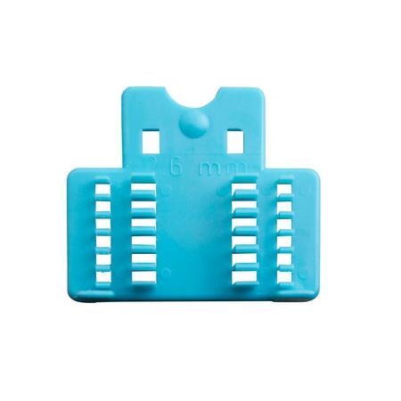 Fibre Splice Holder 12 Fibres | 2.6MM | Durable Blue Design by Matchmaster