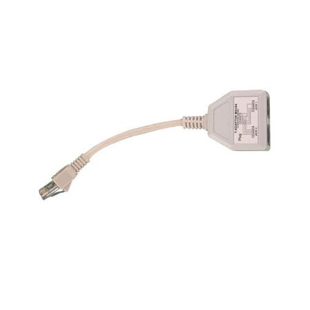Line Splitter for Voice & Data | Dual Output | Compact Design by SPLVD