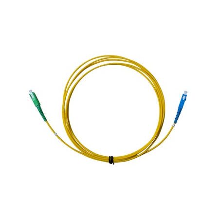 MSS Fibre SCA - SC Singlemode 2 Metre Yellow LSZH 2mm Simplex Fibre Patch Lead