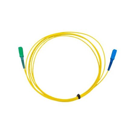 MSS Fibre SC - SCA Singlemode 3 Metre Yellow LSZH 2mm Simplex Fibre Patch Lead