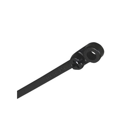 Cable Tie Ty-Rap Mount Head Nylon 66 356 x 7.7mm Black