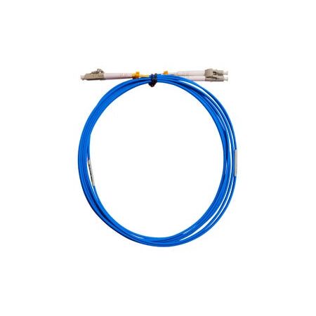 Fibre Patch Lead LC-LC OM4 2 Metre | Blue LSZH | 2mm Duplex by MSS