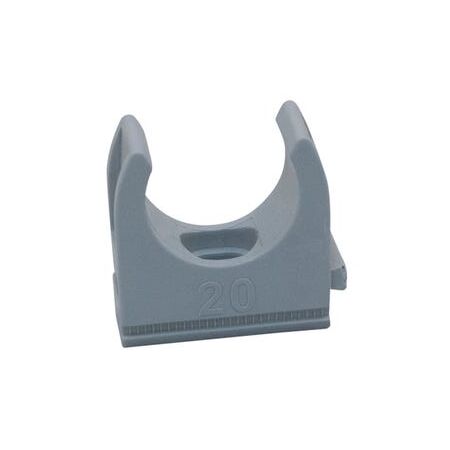 Conduit U Clip 20mm Grey