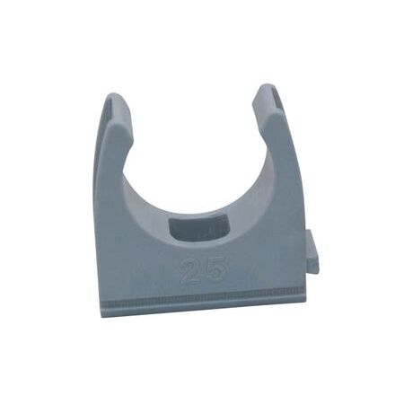 Conduit U Clip 25mm Grey