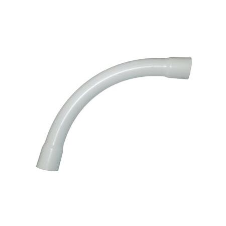 Fitting Sweep Bend 90 Degree Communications 20mm White