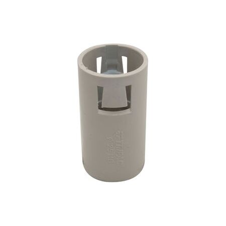 Fitting Adapter Plain to Corrugated PVC 25mm Grey