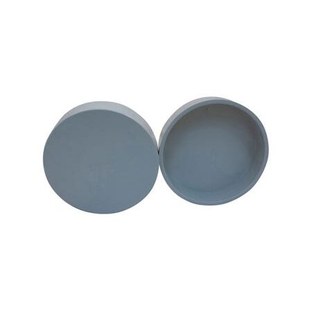 Fitting End Cap PVC 100mm Grey