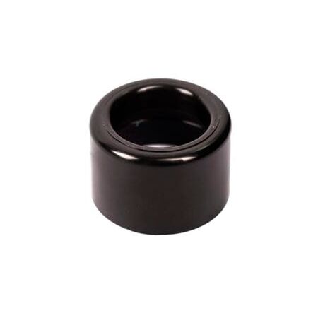 END CAP 28MM BLACK