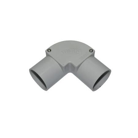 Fitting Inspection Elbow PVC 25mm Grey