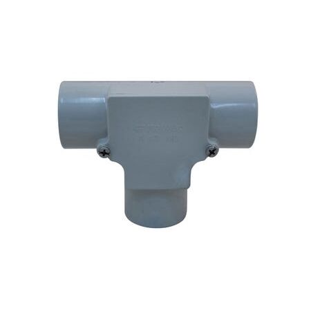 Fitting Inspection Tee PVC 40mm Grey