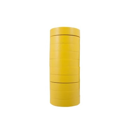 Insulation Tape Yellow Pack of 10 Rolls