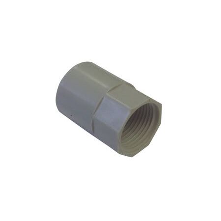 Female Threaded Coupler 25mm Grey
