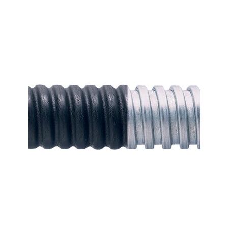 CONDUIT SP EXTRA FLEX GALVANISED STEEL PVC NC10X25M BLACK