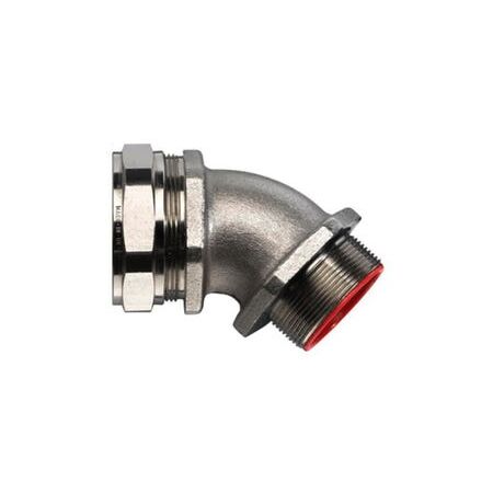 FITTING SPL 45DEG FIXED EXTERNAL THREAD M16