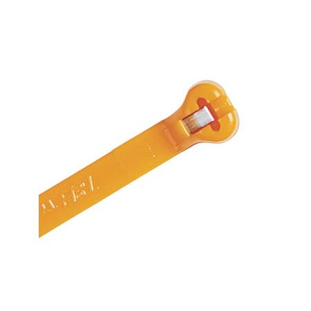 Pa6.6 Cable Tie 130N 284X3.6mm Orange 100Pack