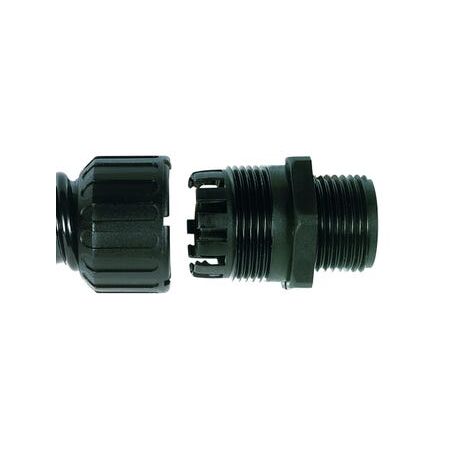 FITTING XF STRAIGHT FIXED EXTERNAL THREAD M25