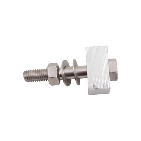 Alum. Buss Bar with 1 x 12mm Stud Hole