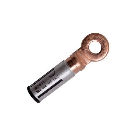 Bi-Metal Lug 50mm2-Stud10mm
