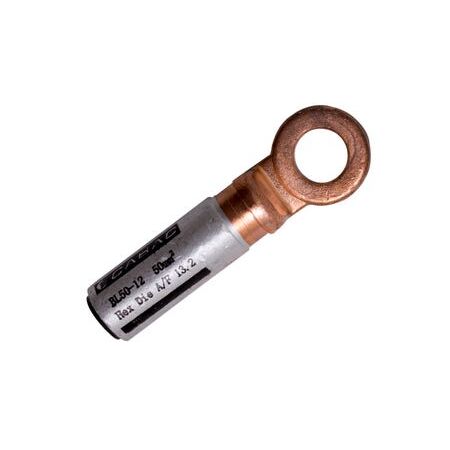 Bi-Metal Lug 50mm2-Stud12mm