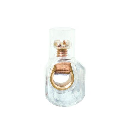 32 Amp Single Screw Insulated Connectors With Wire Protector Plate 100 Pack