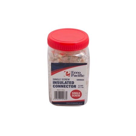 Single Screw Connect 32Amp 100Pcs Jar