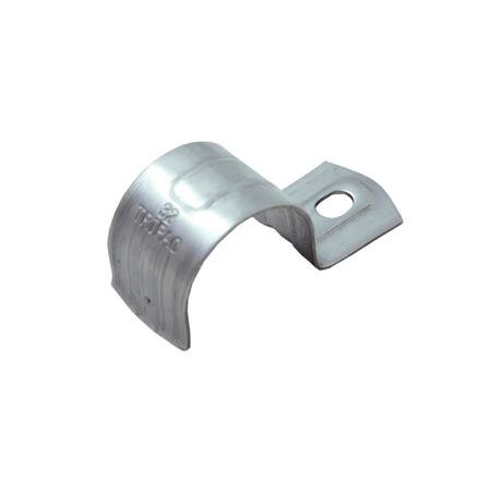 Saddle Half Hot Dip Galvanised Steel 6.5mm Holes 50mm