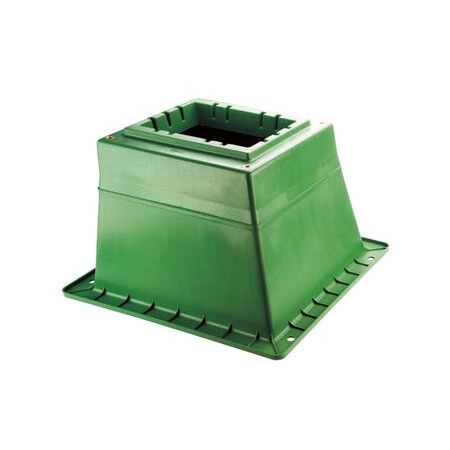 PILLAR BASE WITH INSERTS GREEN