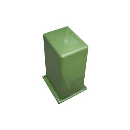 TALL PILLAR LID VENTED GREEN