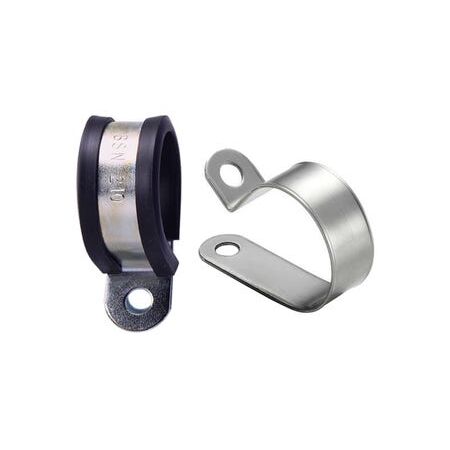 STAINLESS STEEL P CLIP PVC INSERT M25