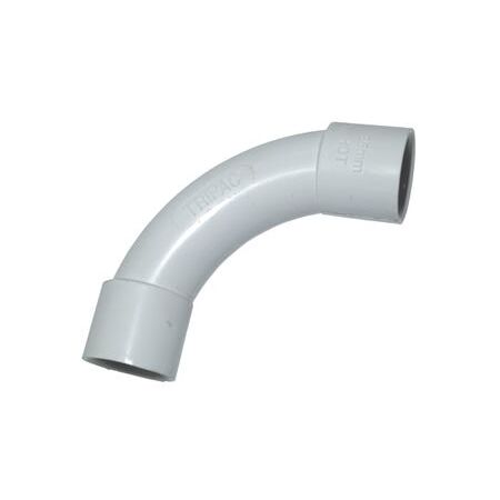 Standard Bend Fitting PVC 25mm White