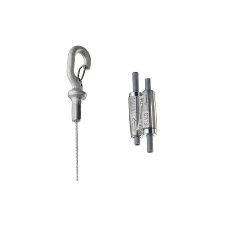 CADDY Speed Link 3mm wire 2m long with hook and tensioner