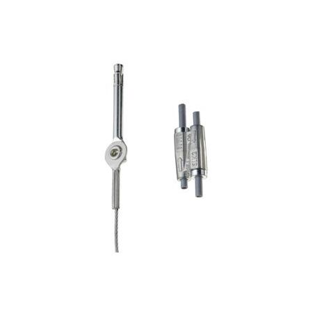 CADDY Speed Link 1.5mm wire 3m long with angle bracket and tensioner