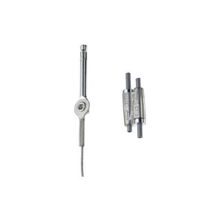 CADDY Speed Link 2mm wire, 2m long with masonry anchor and tensioner