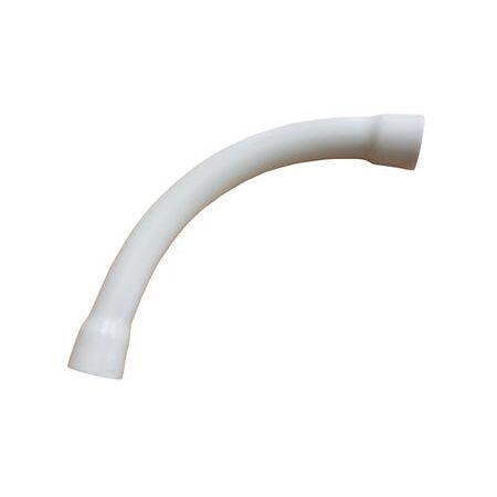 Sweep Bend 90 Degree Fitting 25mm Grey