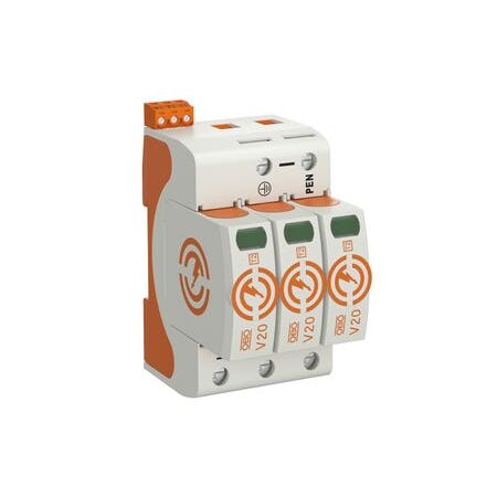 SURGE DEV V20 TYPE 2 3P  40kA + SENSOR