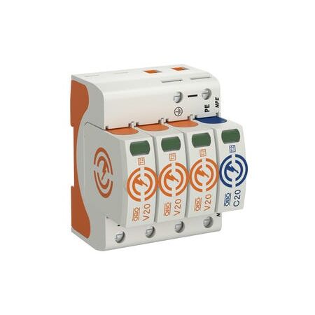 SURGE DEV V20 TYPE 2 3P+N 40kA