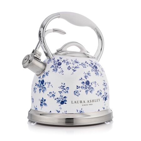 Stove Top Kettle 2.5L | Food Grade Stainless Steel | Fast Cooling Handle & Whistling Sound | China Rose by GAF