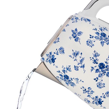 Electric Jug Kettle 1.7L | Rapid Boil 3L/min | BPA-Free & Floral Design by GAF