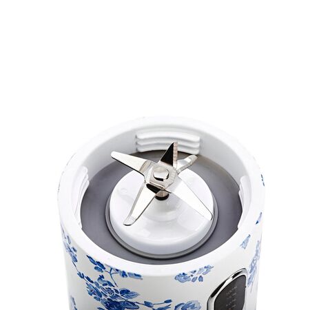 Portable Smoothie Maker | 14,000 RPM Motor | USB Rechargeable & 6 Blades | Stylish Design by GAF