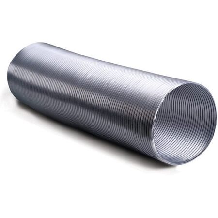 Semi Rigid Ducting 200mm | 3m Length | Durable & Flexible Design | Commercial Ventilation by Allvent