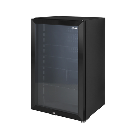 Beverage Cooler 98L Capacity | Internal Fan & Adjustable Racks | Black by GAF