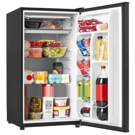 117L Bar Fridge | 0℃-8℃ Temperature Range | Reversible Door & Adjustable Shelves | Black by GAF