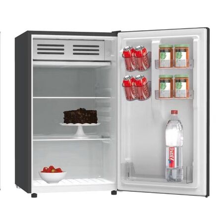 67L Bar Fridge | Variable Temperature Control 0-10°C | Glass Plate Shelf | Black by GAF