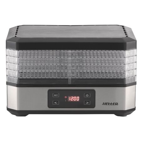 Digital Food Dehydrator | 350W Power | Adjustable Temperature 40°C-70°C | 5 Stackable Trays by GAF