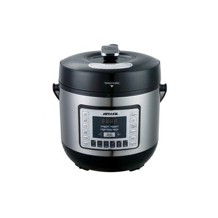 Electric Pressure Cooker 1000W | 6 Litre Capacity | Digital Control & Stainless Steel by GAF