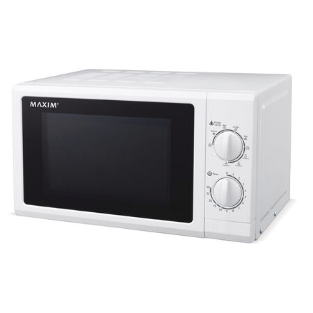 Manual Microwave Oven 20L | 700W Power | 30-Minute Timer & Defrost Function | Compact Design by GAF