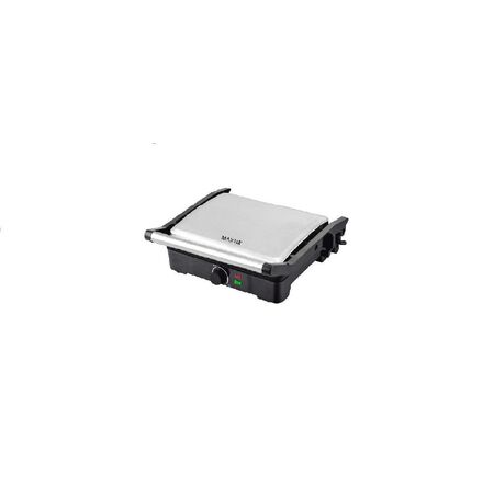 4 Slice Sandwich Grill | 2000W Power | Ribbed Non-Stick Plates | Thermostat Control by GAF