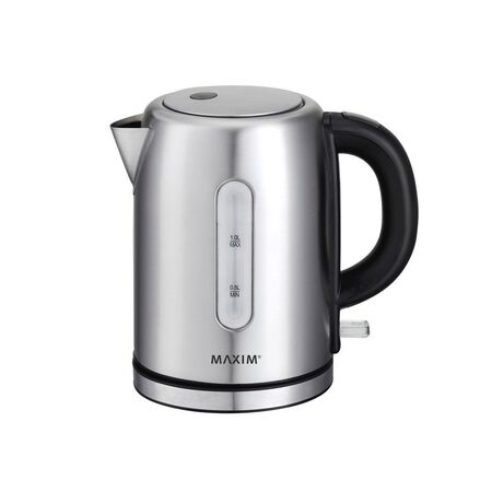 Cordless Electric Kettle 1L | 1850W-2200W Power | Boil-Dry Protection & 360° Base | Stainless Steel by GAF Cordless Electric Kettle 1L | 1850W-2200W Power | Boil-Dry Protection & 360° Base | Stainless Steel by GAF