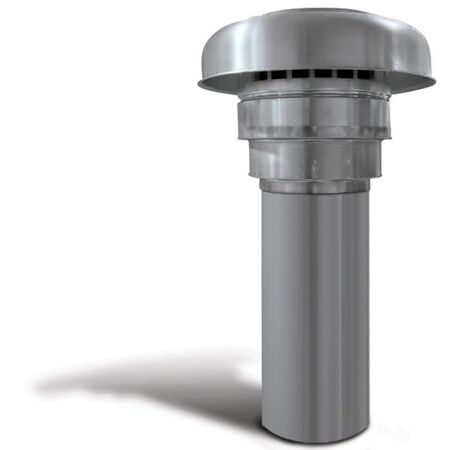 Low Profile Roof Fan | 150mm Diameter | 80 l/s Airflow | 41 dBA Noise Level by Allvent