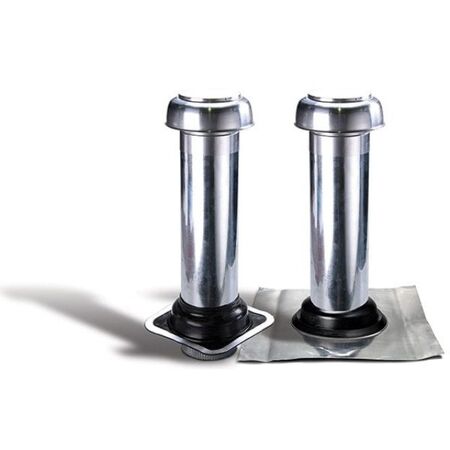 Aluminium Roof Vent Cowl | 100mm Diameter | BAL12.5 Compliant | Durable Construction by Allvent